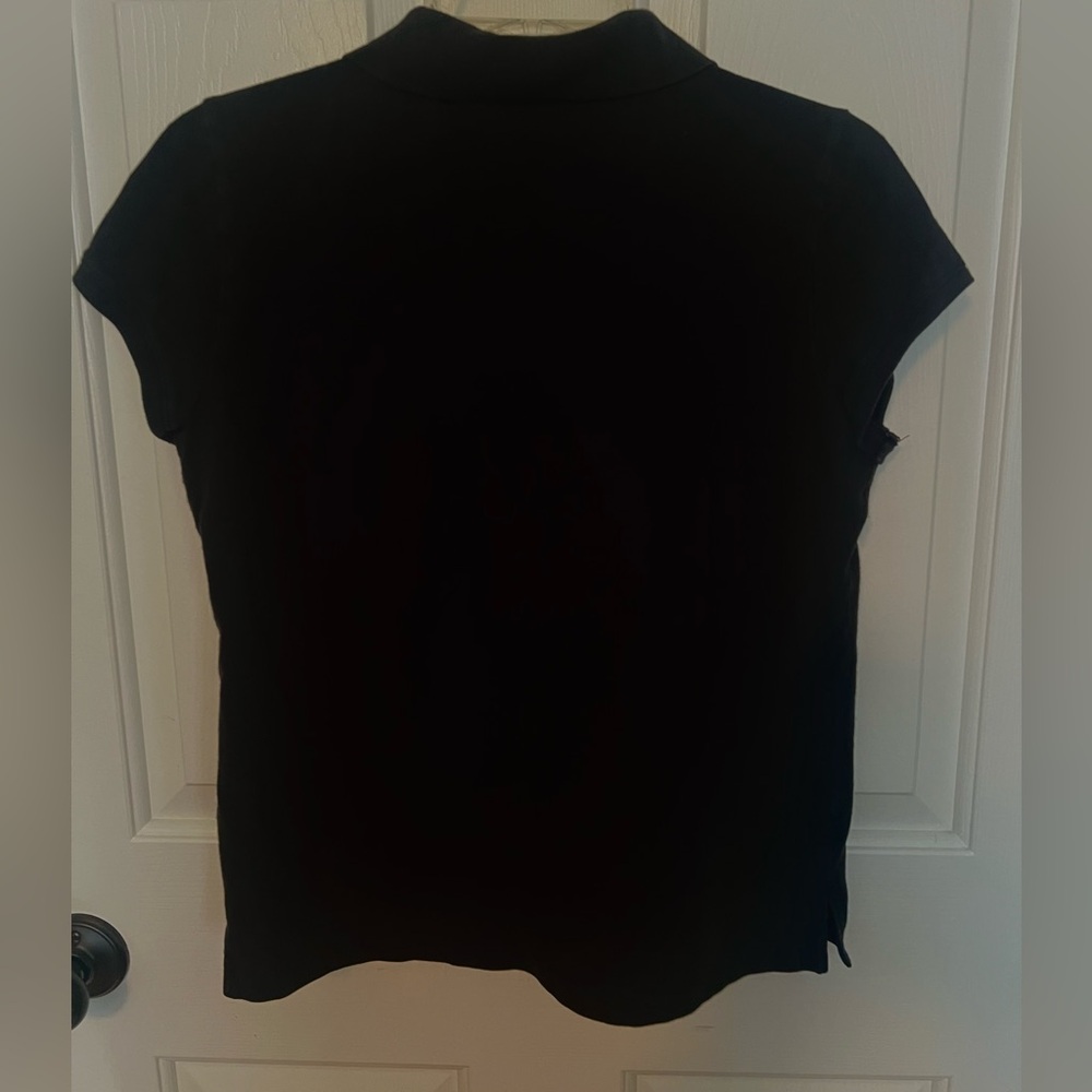J. Crew Cropped Cap-sleeve Shirt - Picture 2 of 4